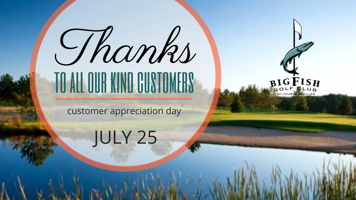 We appreciate you!