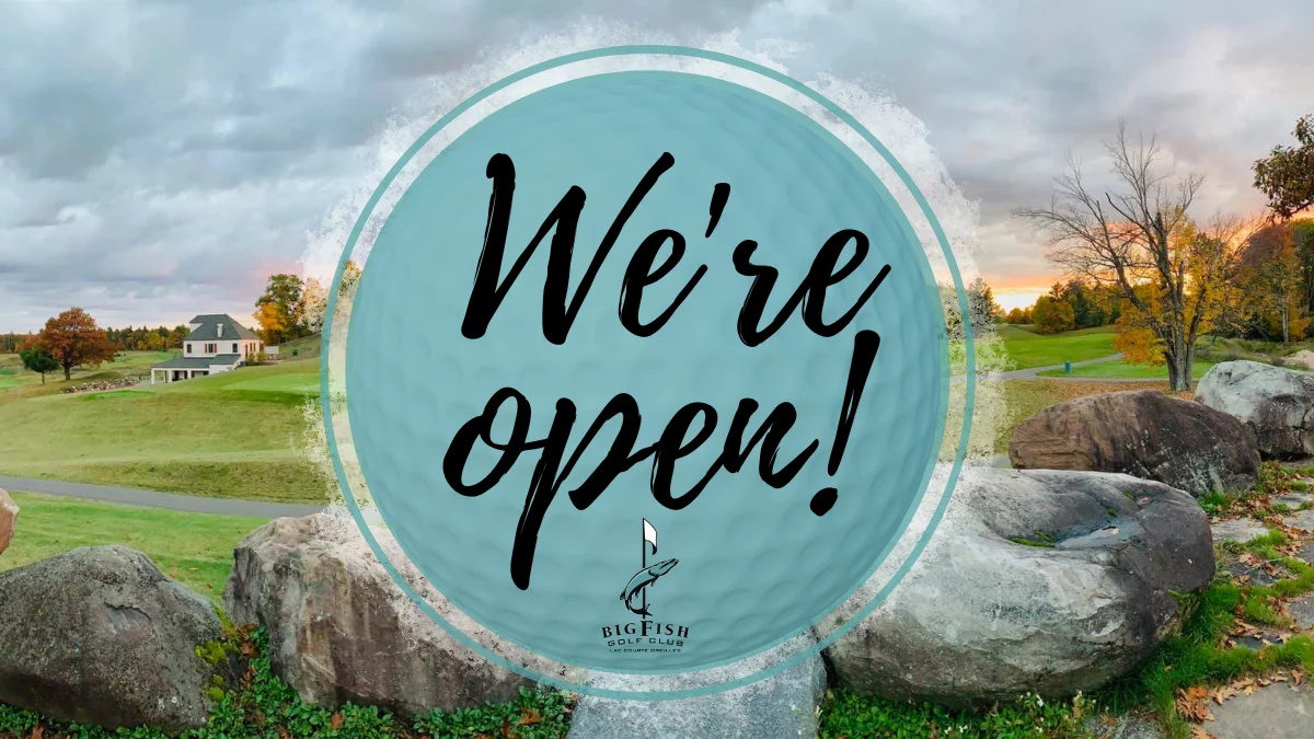 Now Open For The Season!